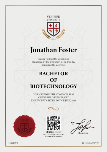 University Certificate