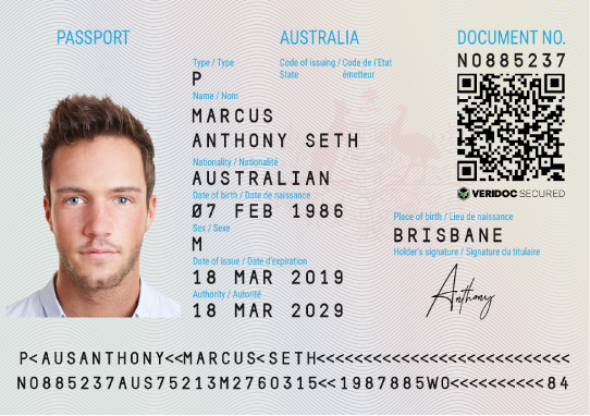 Australian Passport